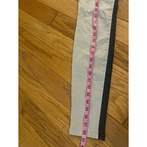 Current/Elliott Women's Two-Tone white/black low rise Skinny Jeans Size 27 - Picture 9 of 10